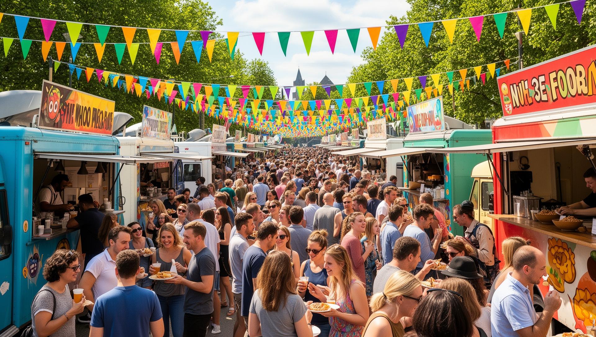 Original Souvlaki at a festival