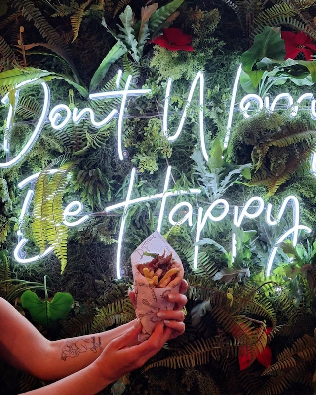 Original Souvlaki at a festival